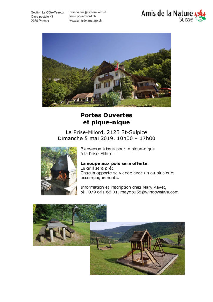 Portes-ouvertes à La Prise-Milord